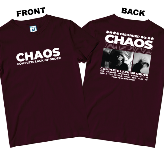 Cotton Shirt: Disorder (Front and Back)