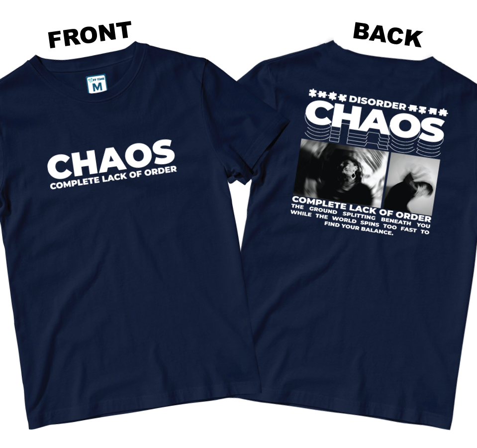 Cotton Shirt: Disorder (Front and Back)