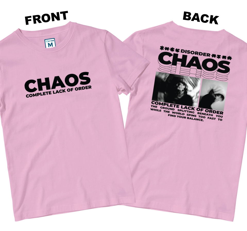 Cotton Shirt: Disorder (Front and Back)