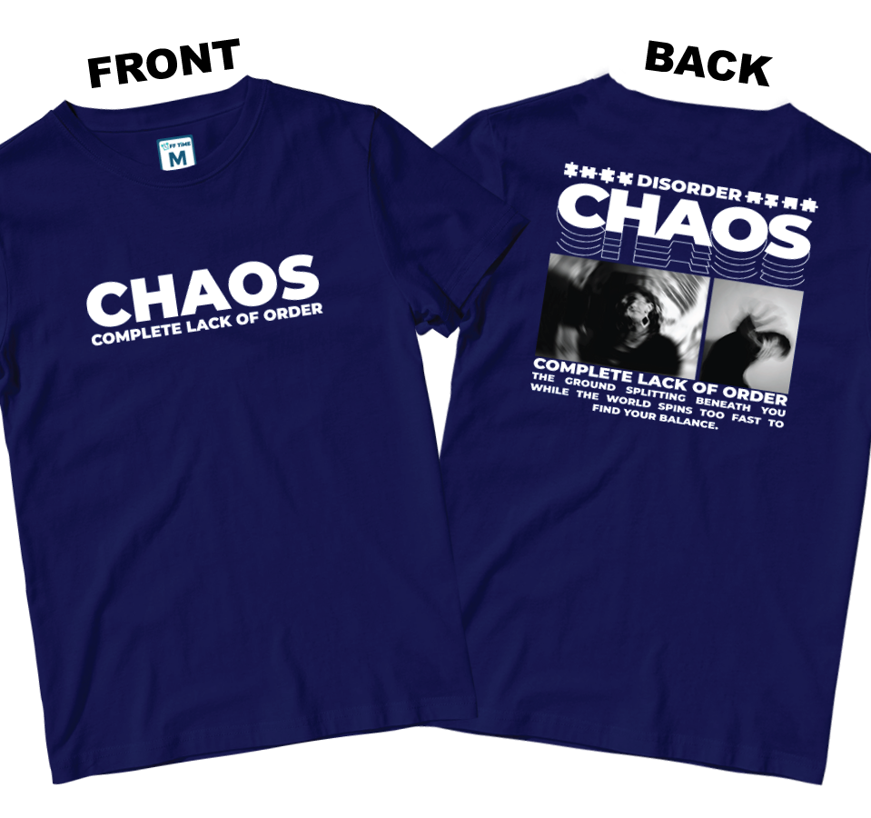 Cotton Shirt: Disorder (Front and Back)