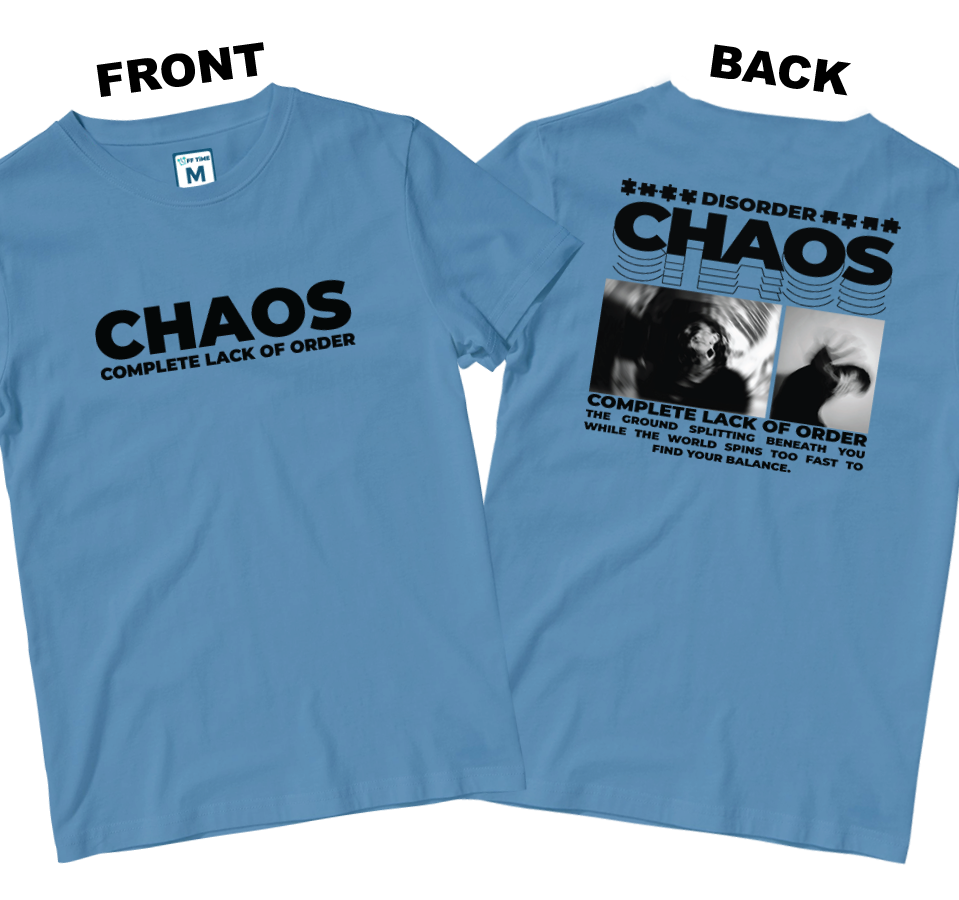 Cotton Shirt: Disorder (Front and Back)