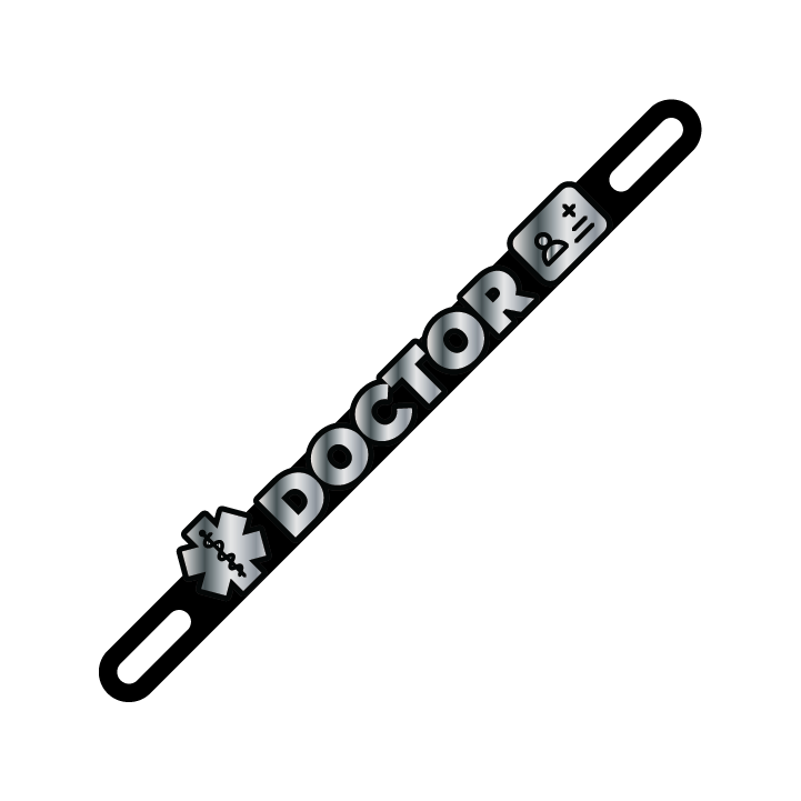 Car Plate Badge: Doctor