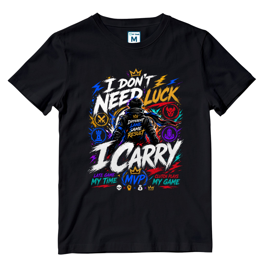 Cotton Shirt: Don't Luck