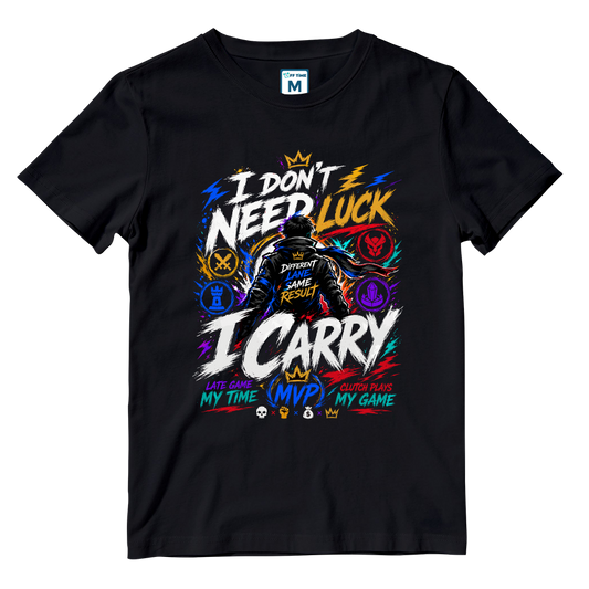 Cotton Shirt: Don't Luck