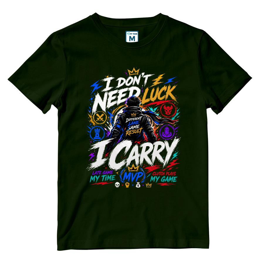 Cotton Shirt: Don't Luck