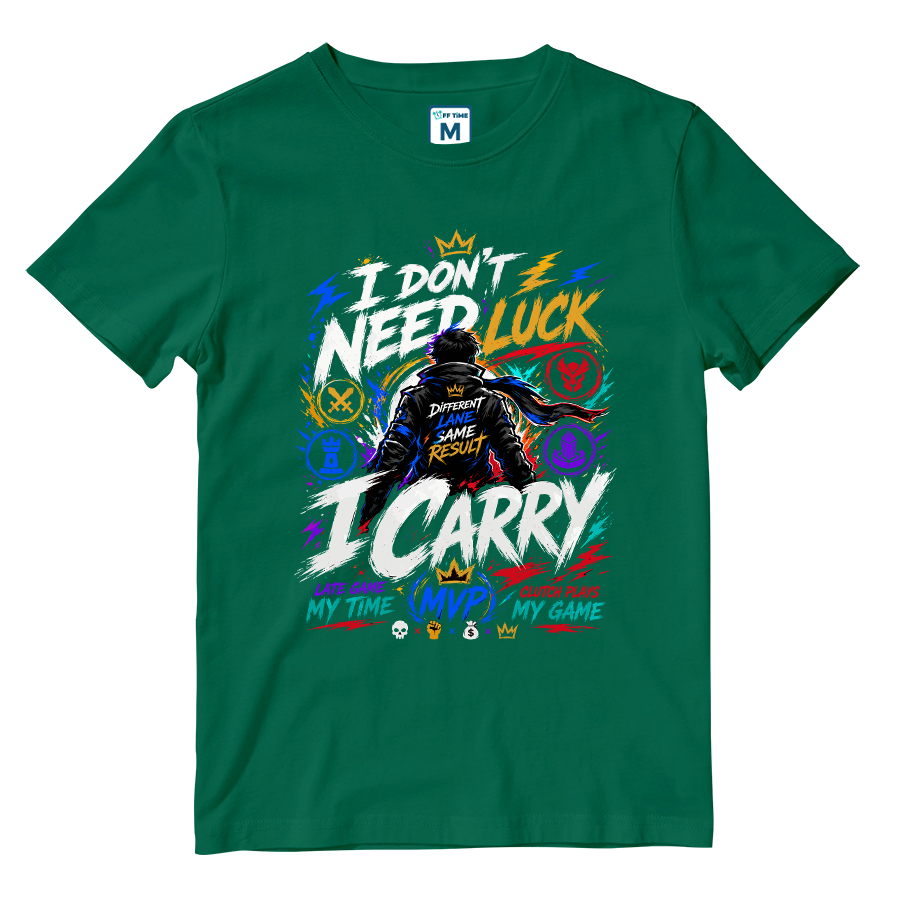 Cotton Shirt: Don't Luck