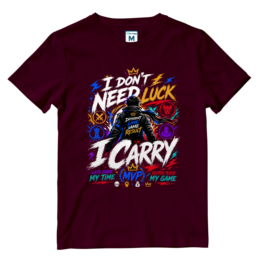 Cotton Shirt: Don't Luck