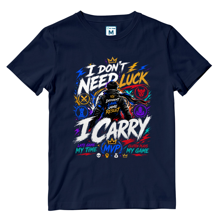 Cotton Shirt: Don't Luck