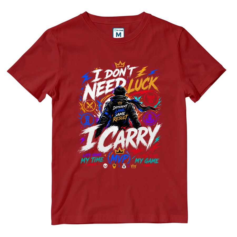Cotton Shirt: Don't Luck
