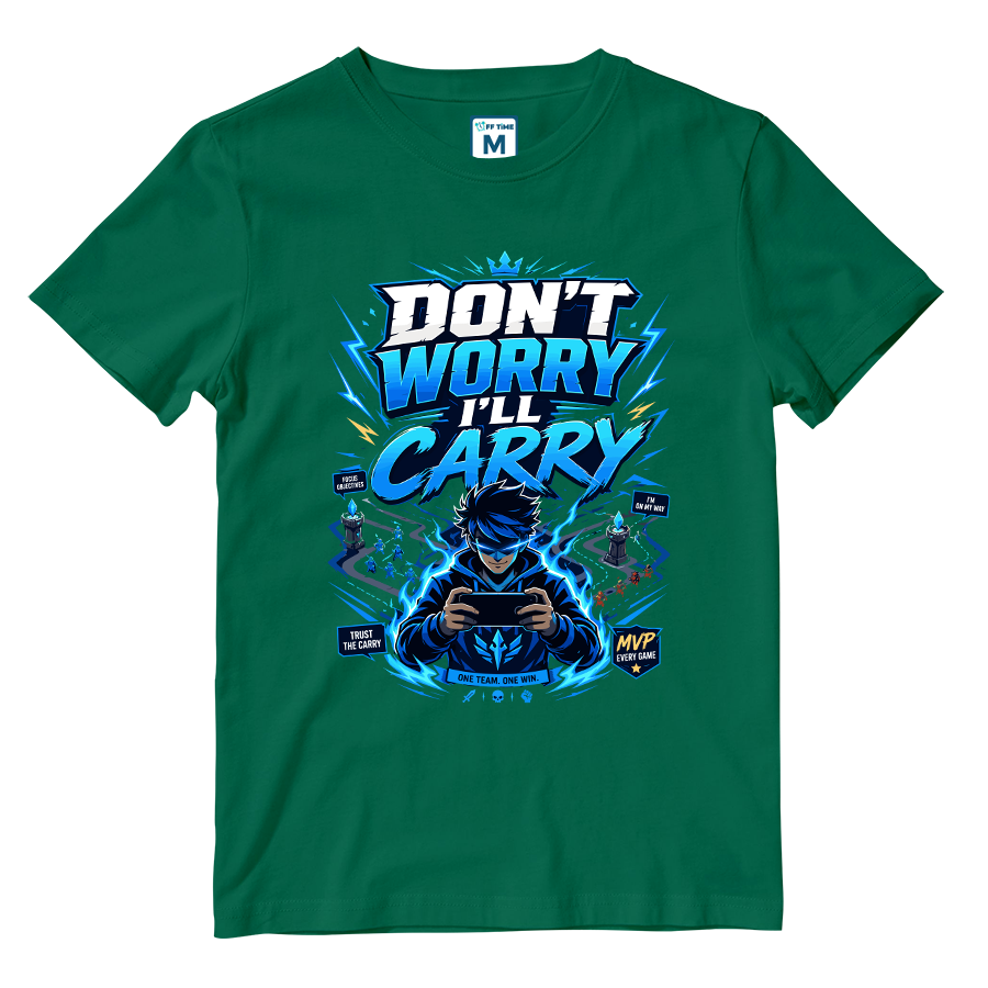 Cotton Shirt: Don't Worry