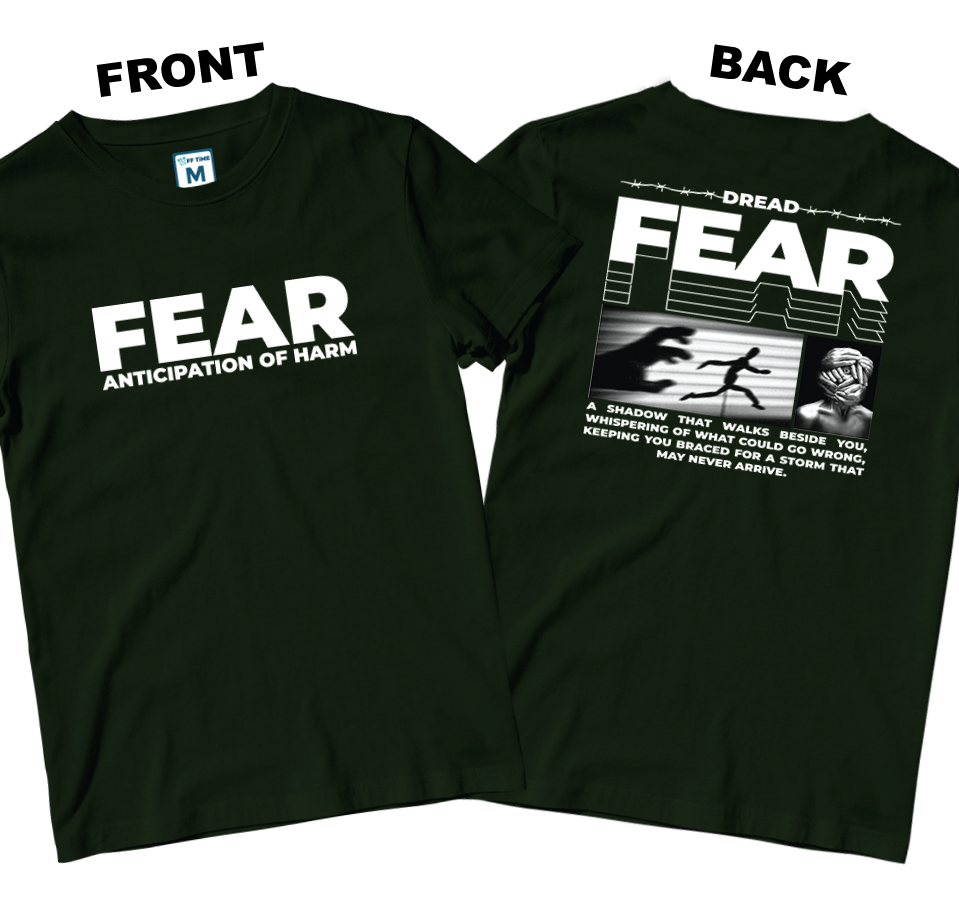 Cotton Shirt: Dread  (Front and Back)