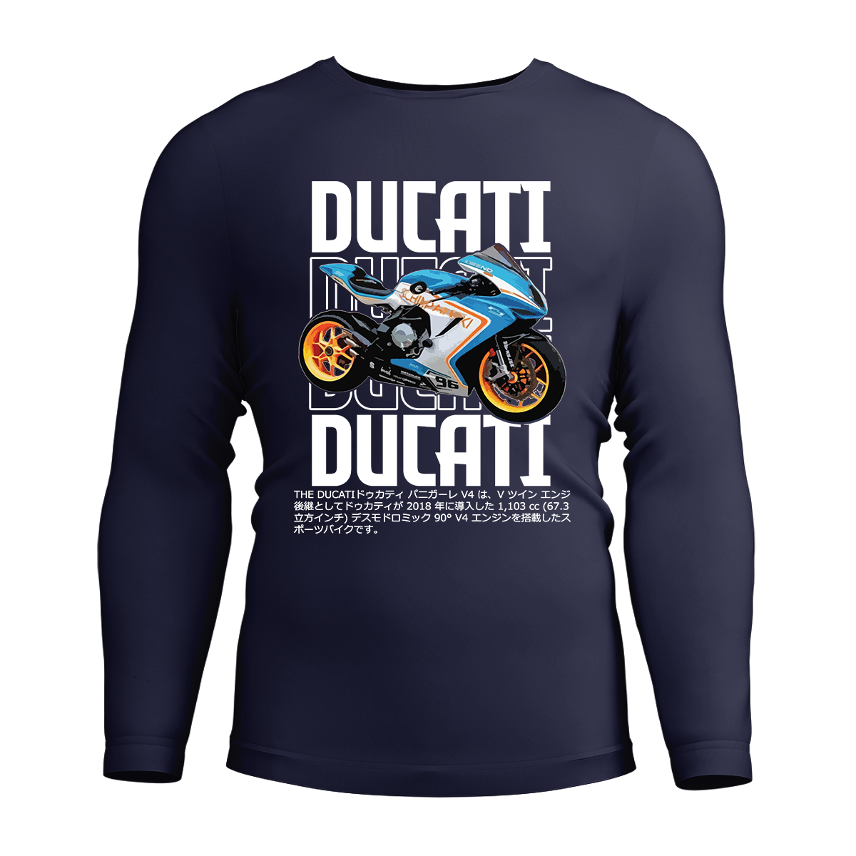 Long Sleeve Drifit Shirt: Ducati