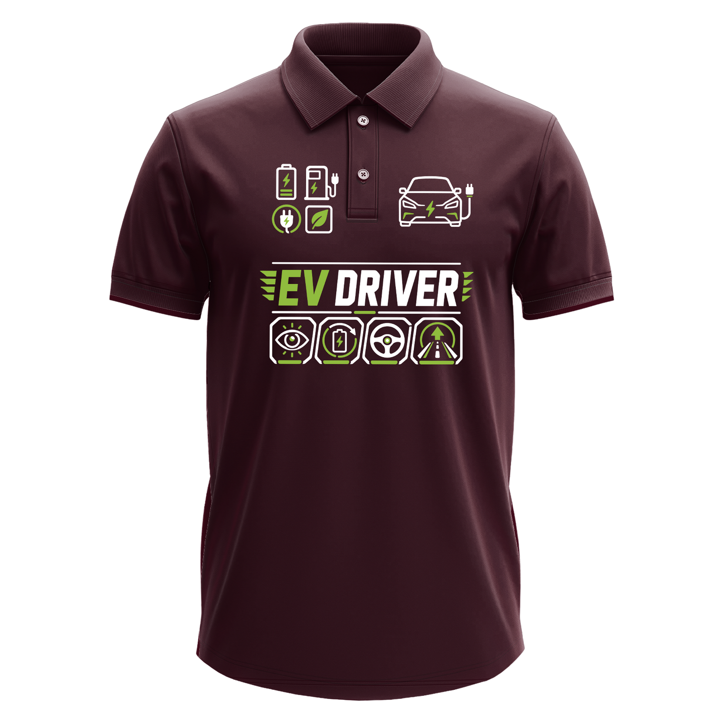 Drifit Polo Shirt: EV Driver
