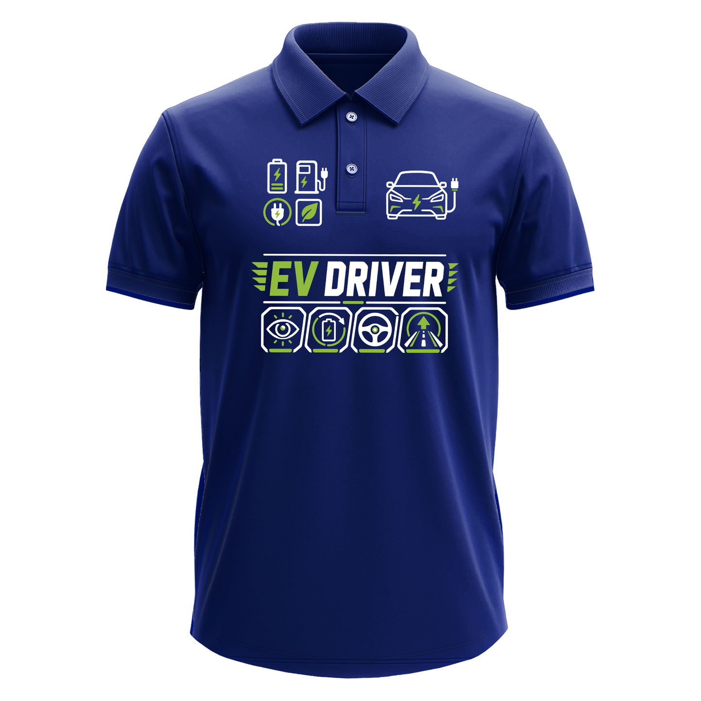 Drifit Polo Shirt: EV Driver