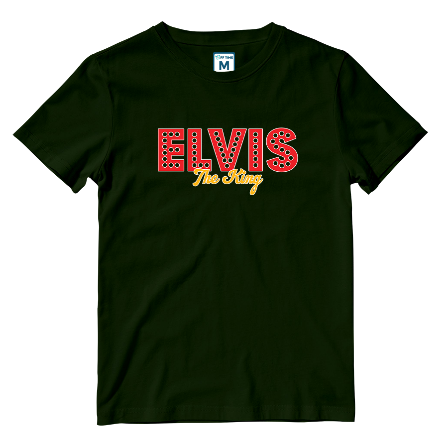 Cotton Shirt: Elvis LED Name