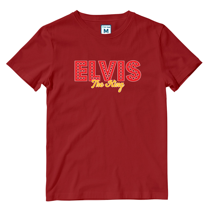 Cotton Shirt: Elvis LED Name