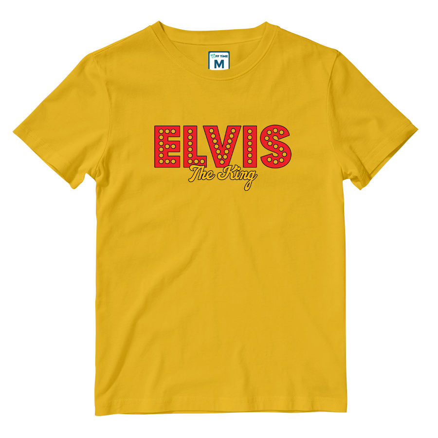 Cotton Shirt: Elvis LED Name