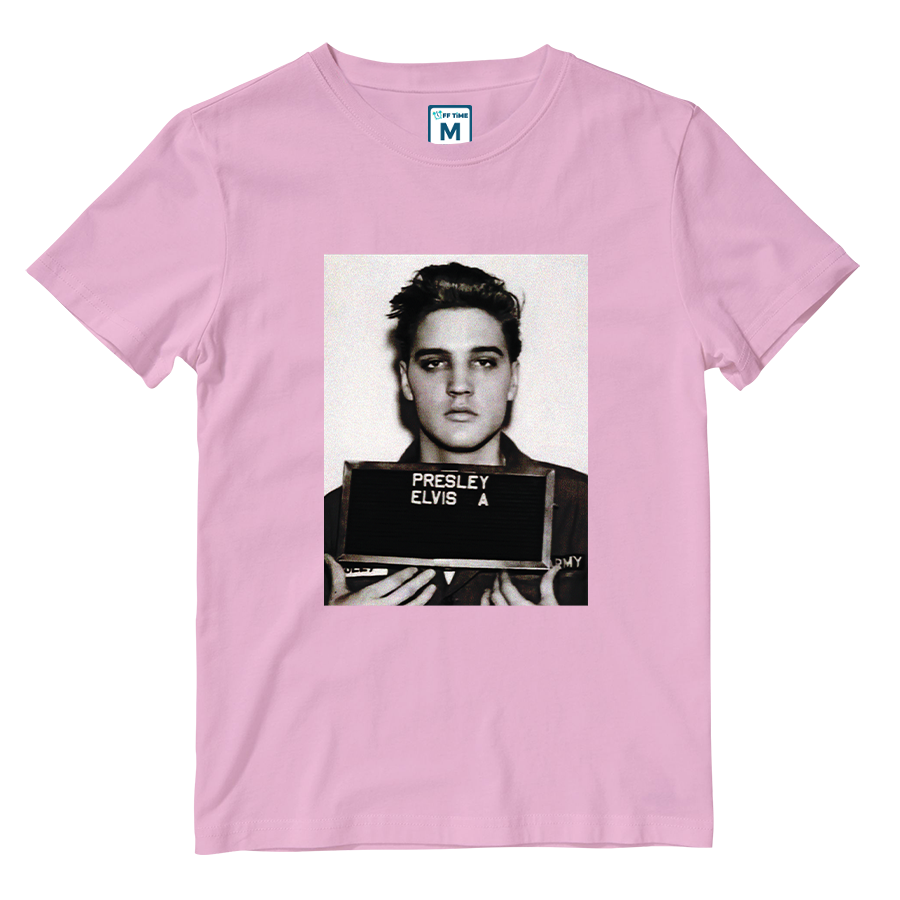 Cotton Shirt: Elvis Military Photo
