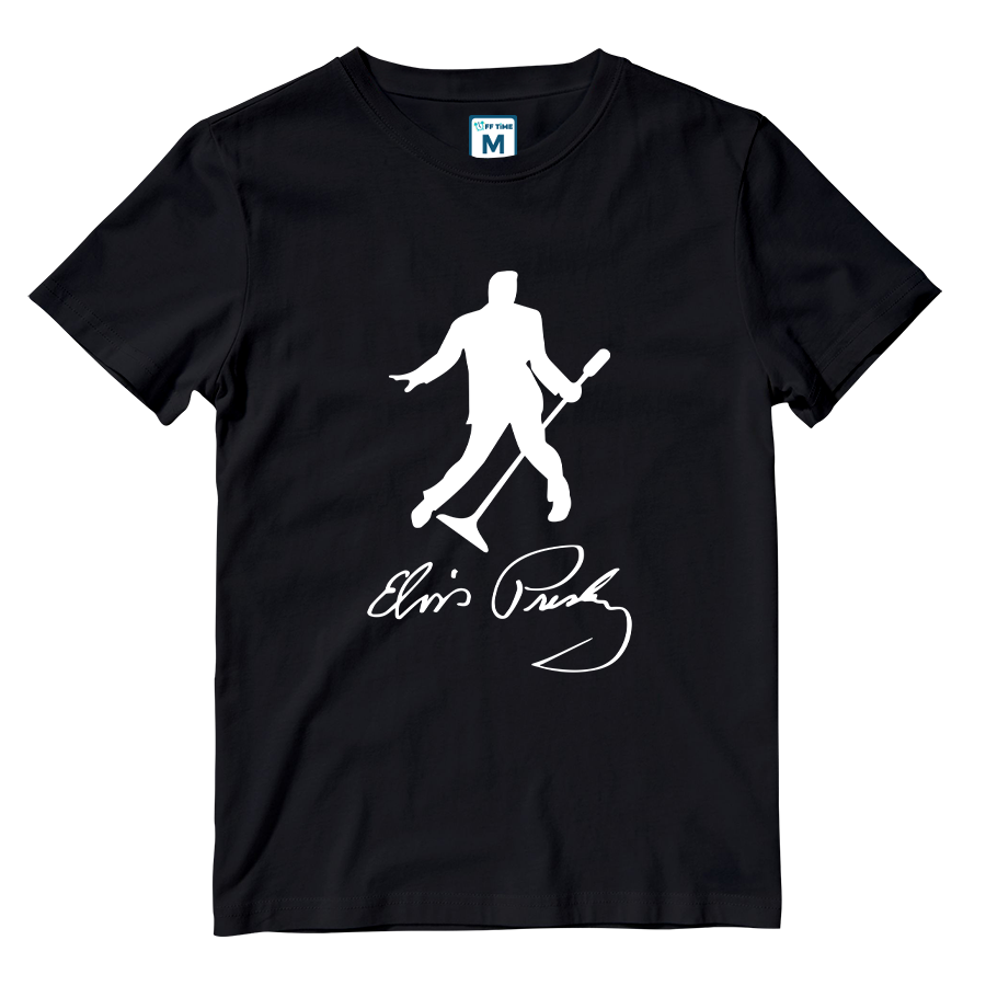 Cotton Shirt: Elvis Silhouette