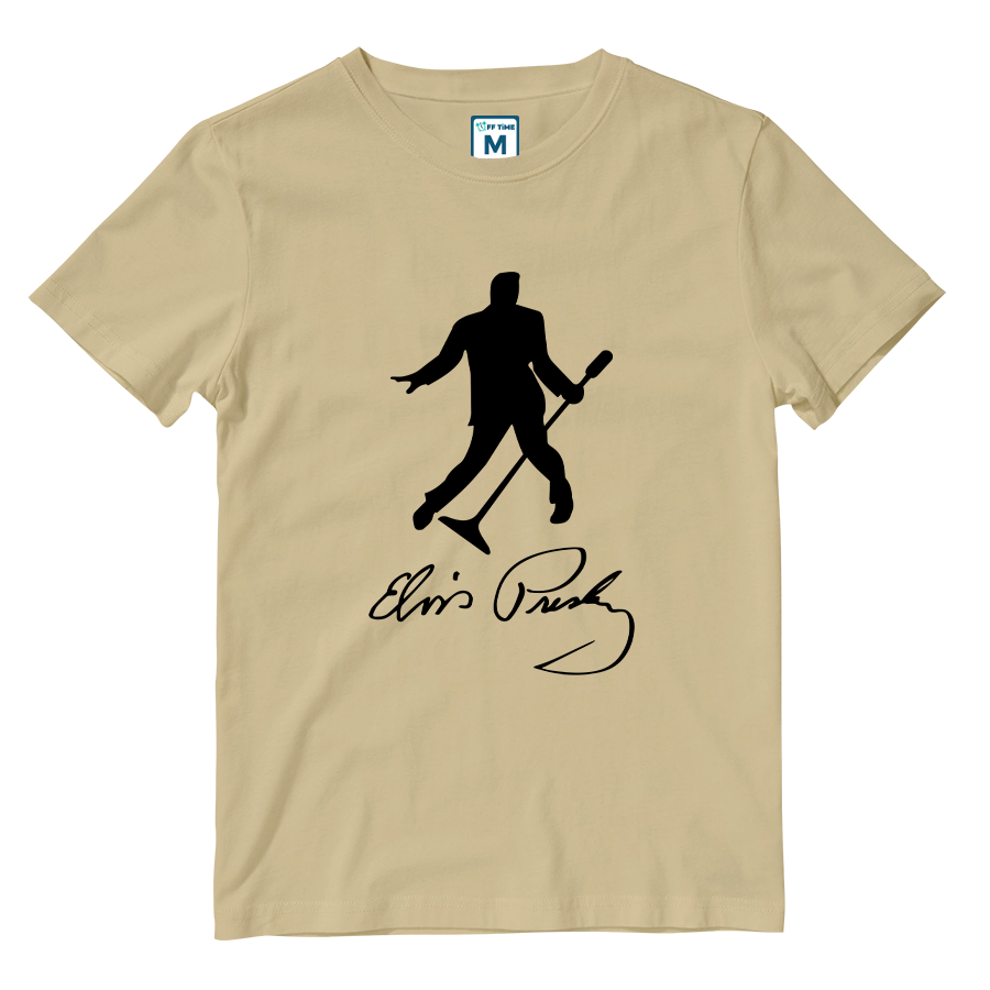 Cotton Shirt: Elvis Silhouette