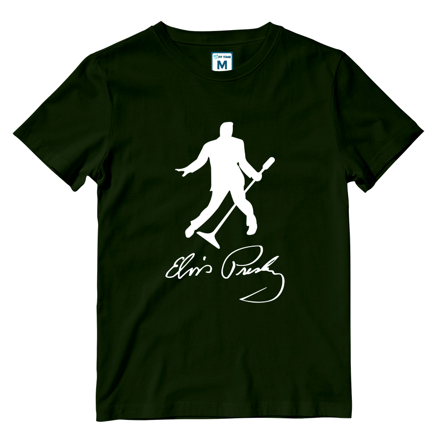 Cotton Shirt: Elvis Silhouette