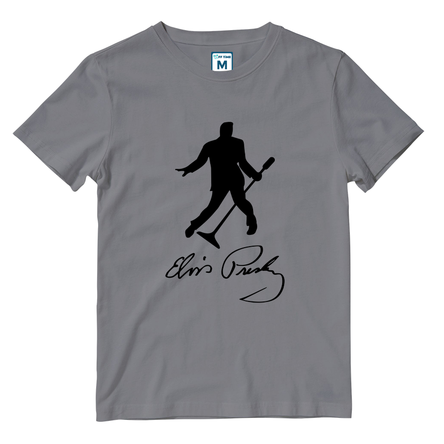 Cotton Shirt: Elvis Silhouette