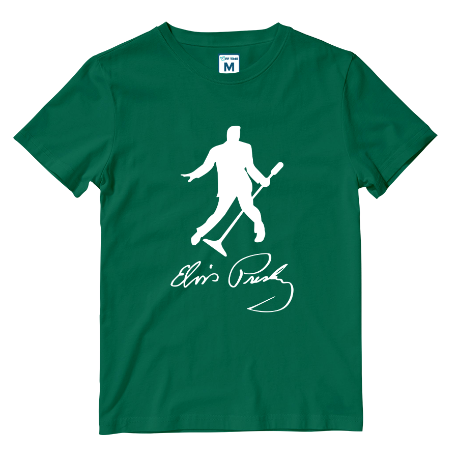 Cotton Shirt: Elvis Silhouette