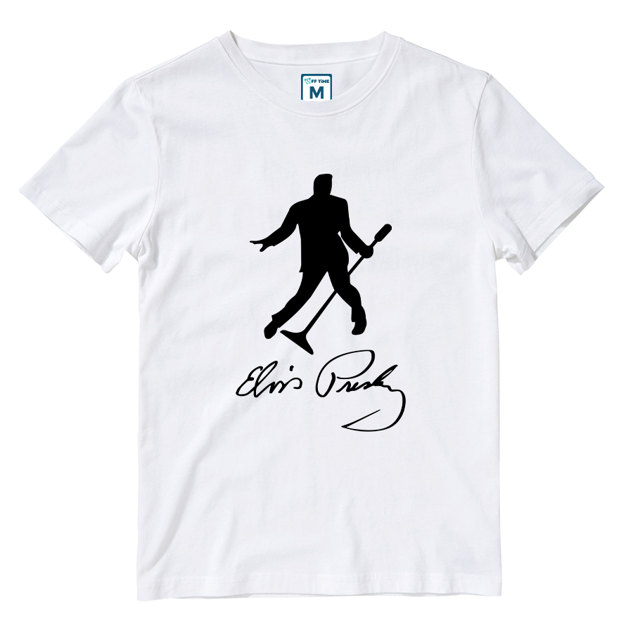 Cotton Shirt: Elvis Silhouette