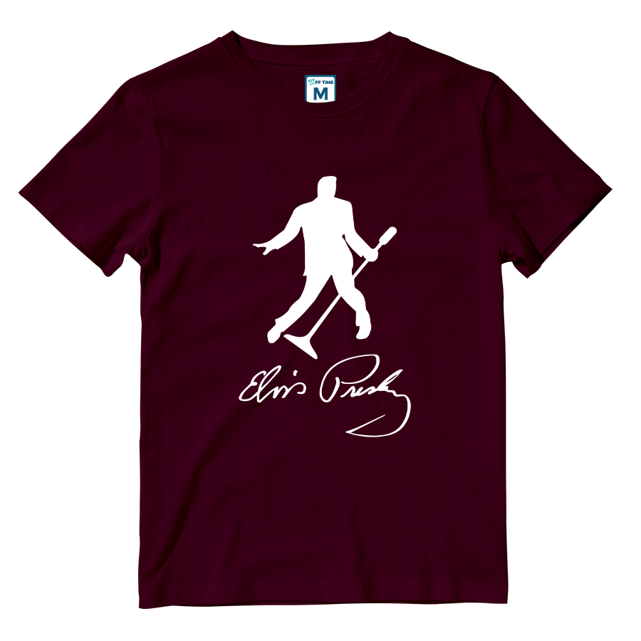 Cotton Shirt: Elvis Silhouette