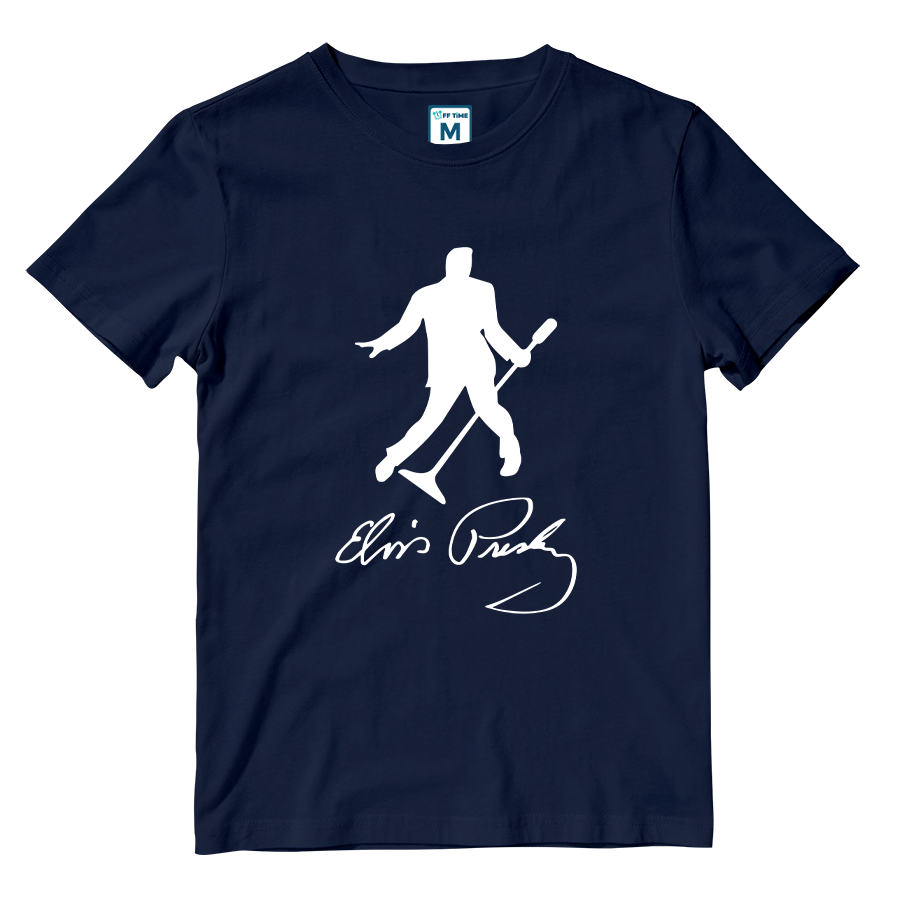Cotton Shirt: Elvis Silhouette