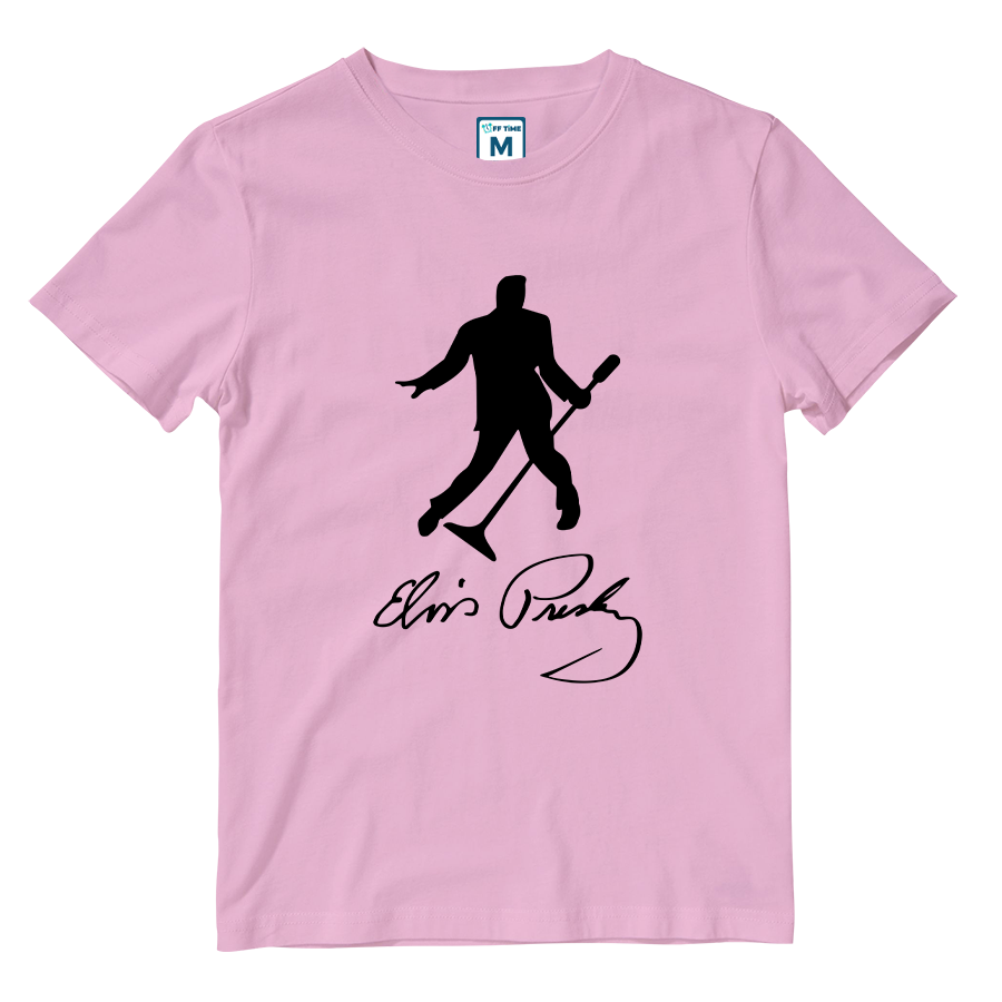 Cotton Shirt: Elvis Silhouette