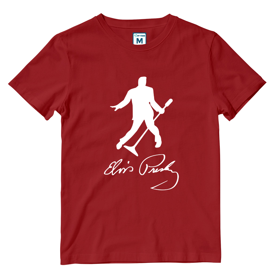 Cotton Shirt: Elvis Silhouette