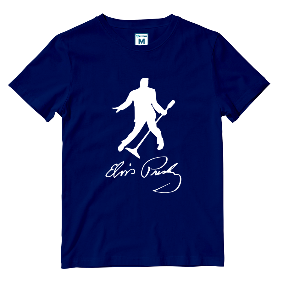 Cotton Shirt: Elvis Silhouette