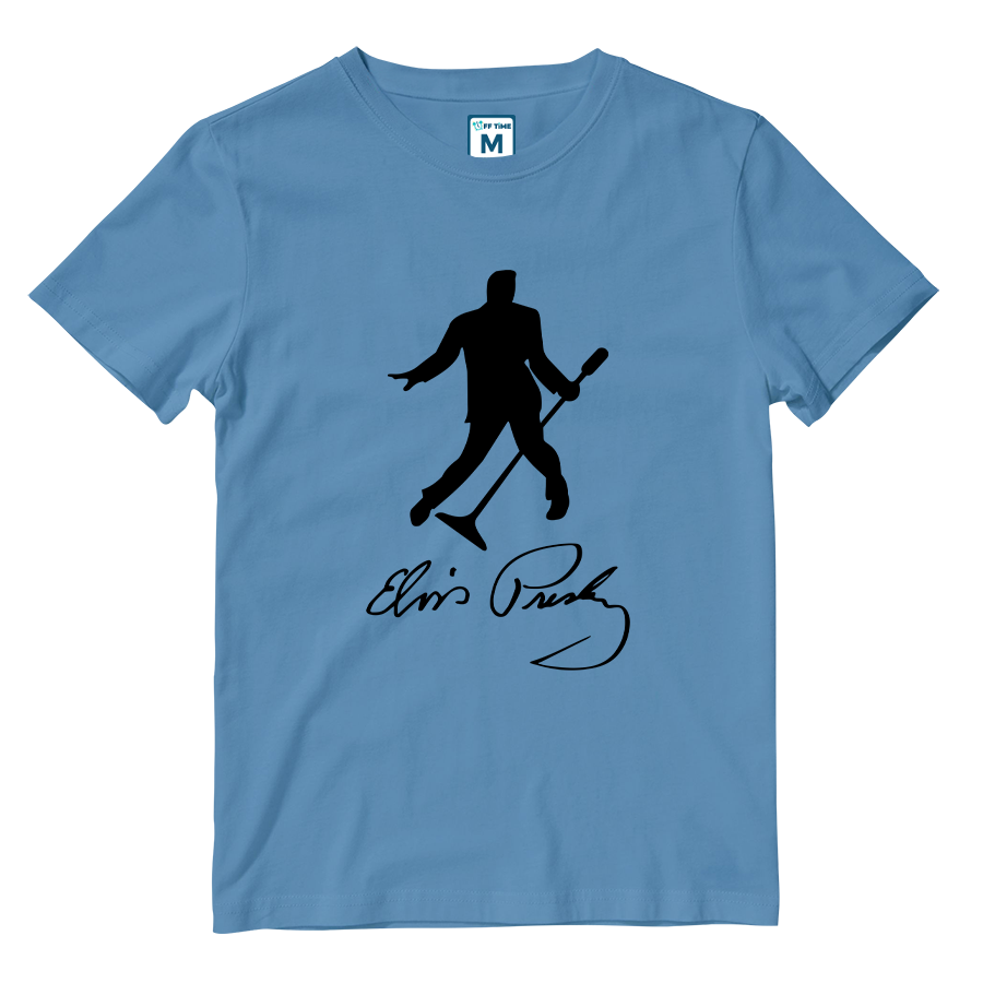 Cotton Shirt: Elvis Silhouette