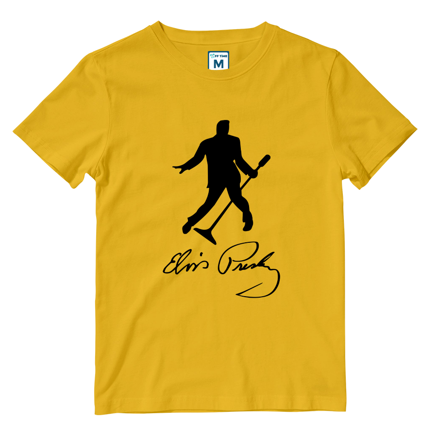 Cotton Shirt: Elvis Silhouette