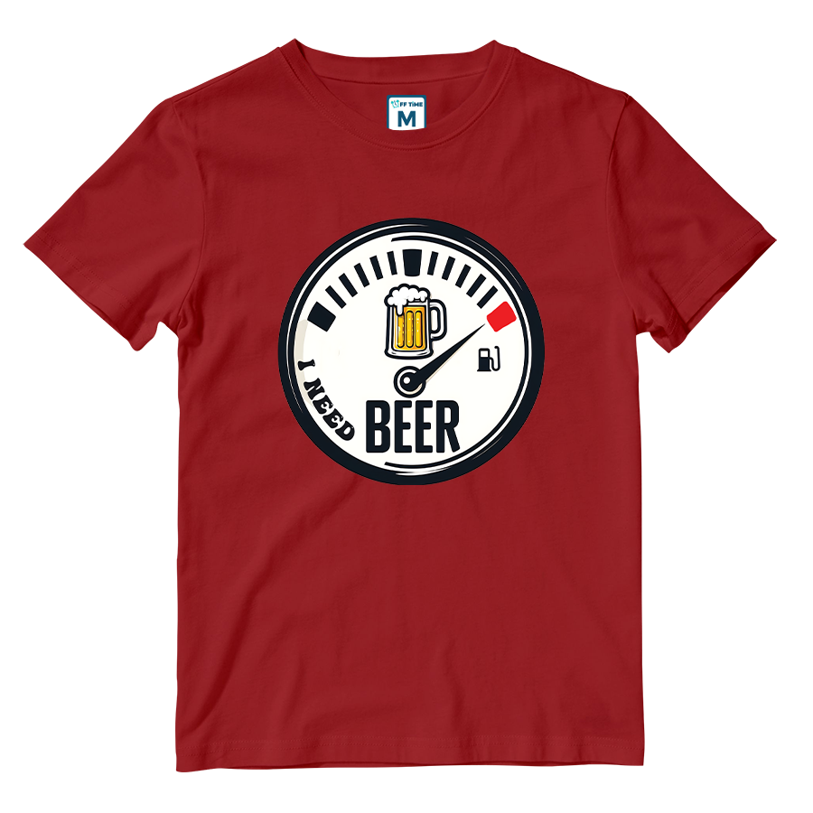 Cotton Shirt: Empty Beer