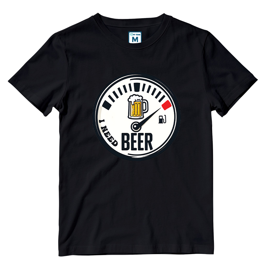 Cotton Shirt: Empty Beer