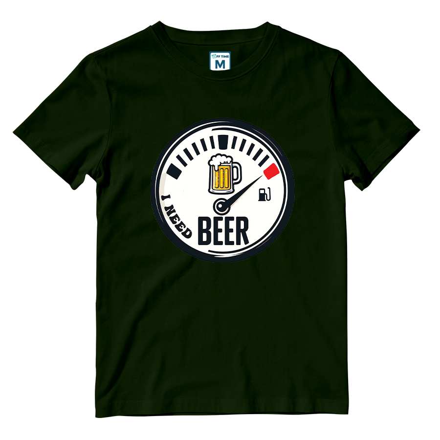 Cotton Shirt: Empty Beer