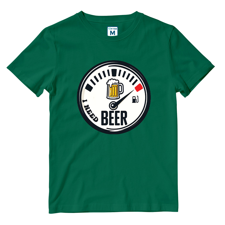 Cotton Shirt: Empty Beer