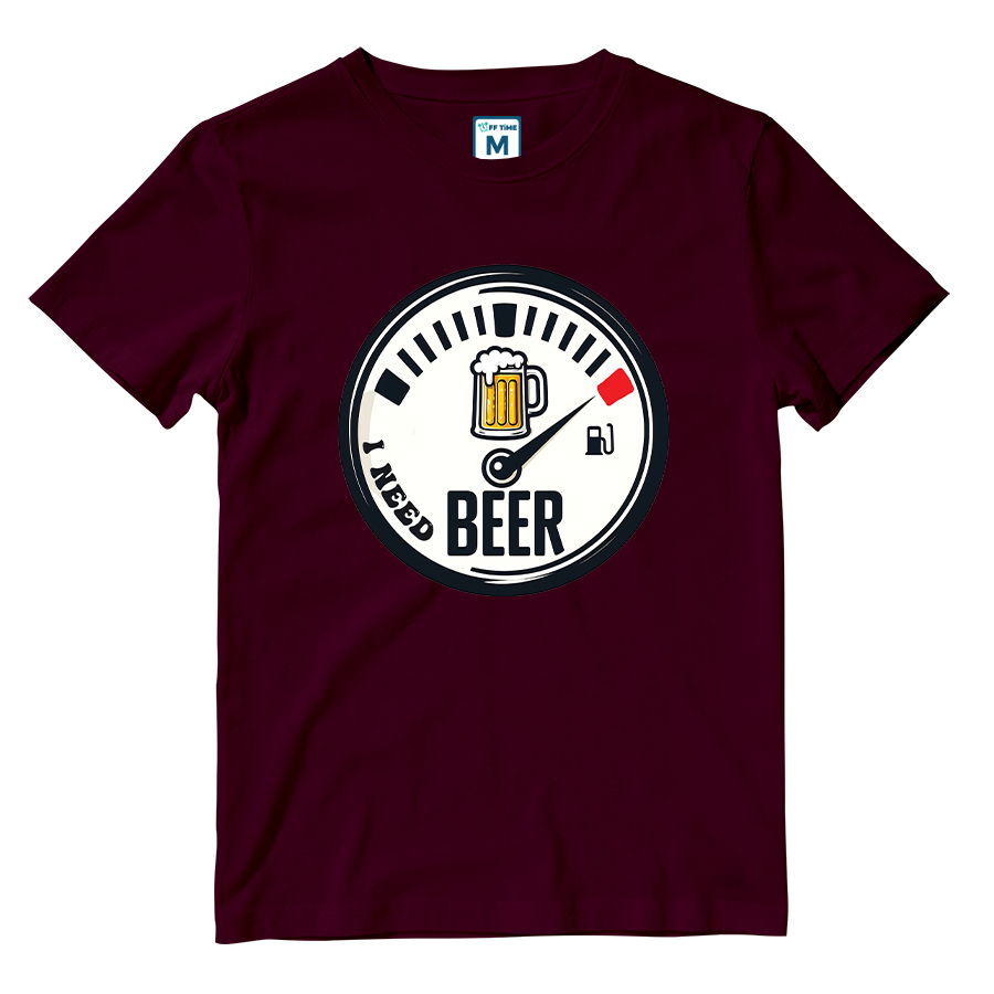 Cotton Shirt: Empty Beer