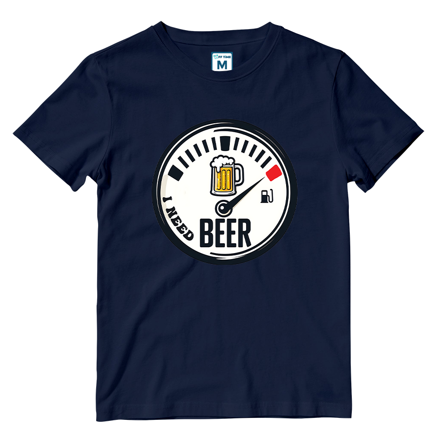 Cotton Shirt: Empty Beer