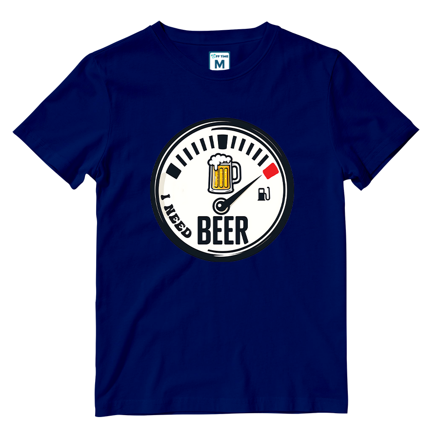 Cotton Shirt: Empty Beer