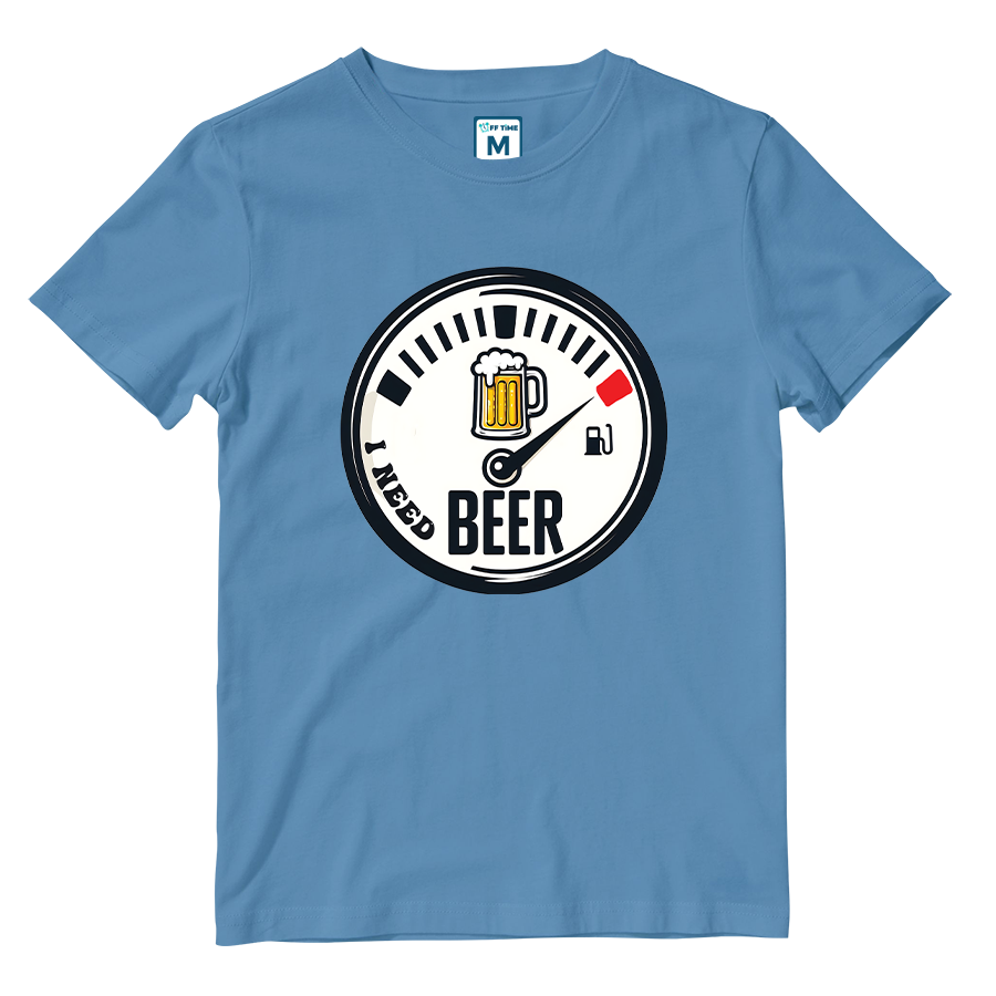 Cotton Shirt: Empty Beer