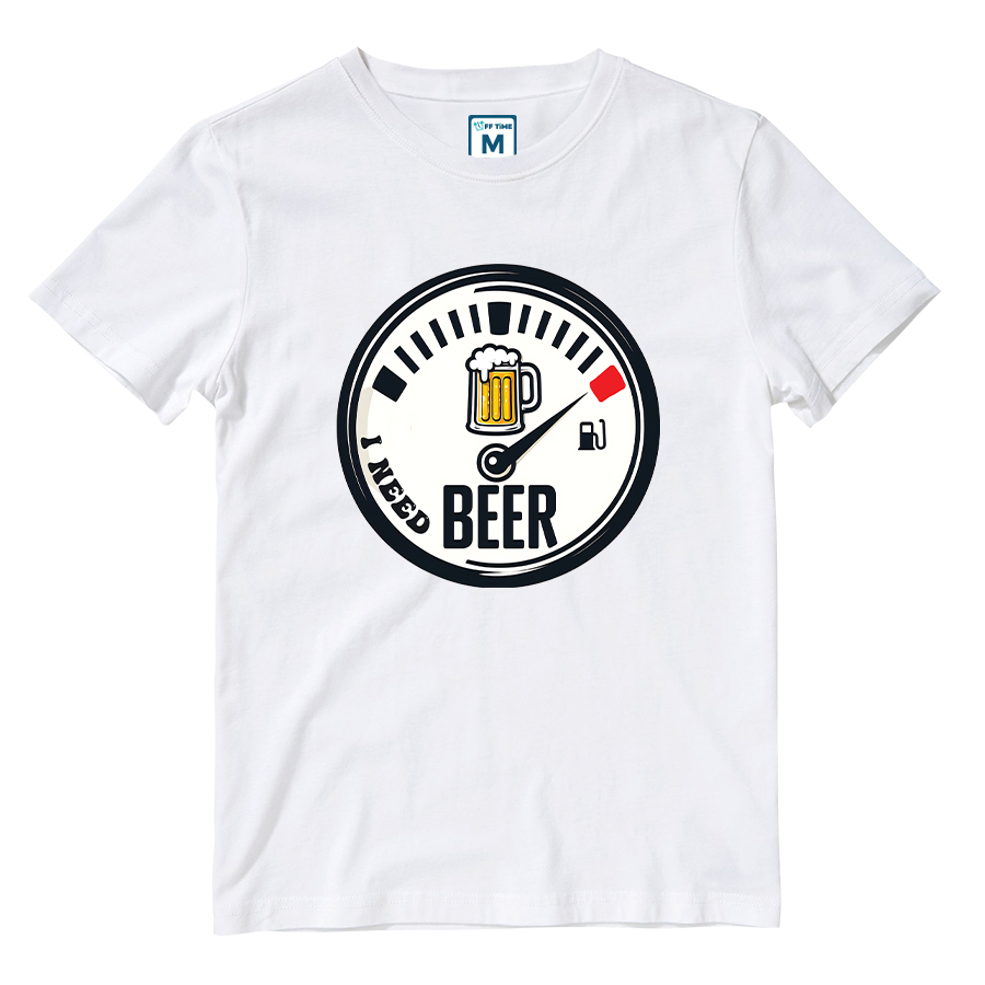 Cotton Shirt: Empty Beer
