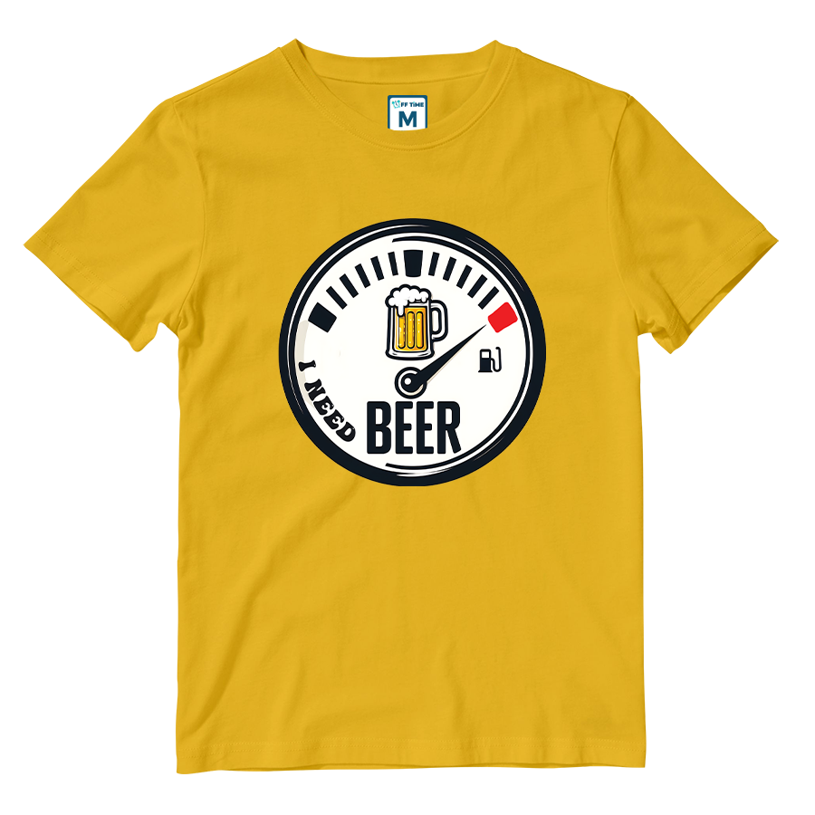 Cotton Shirt: Empty Beer