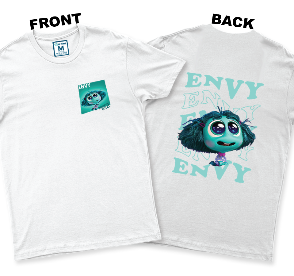 C.Spandex Shirt: Envy (Front and Back)