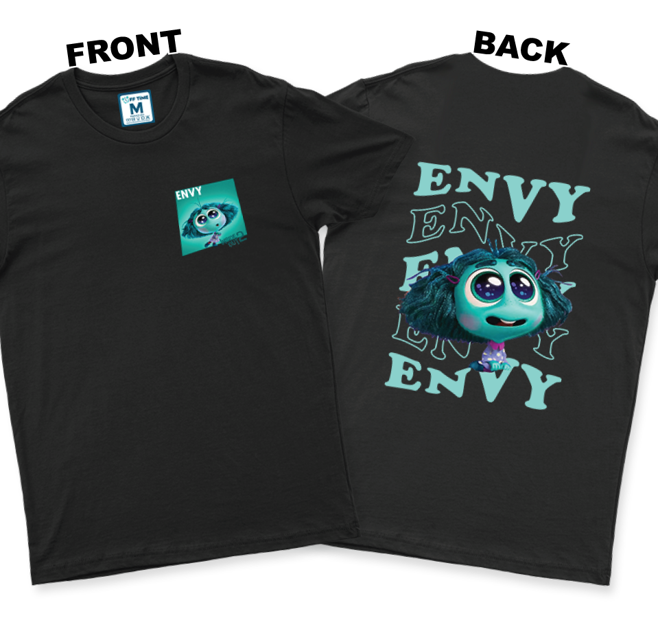 C.Spandex Shirt: Envy (Front and Back)