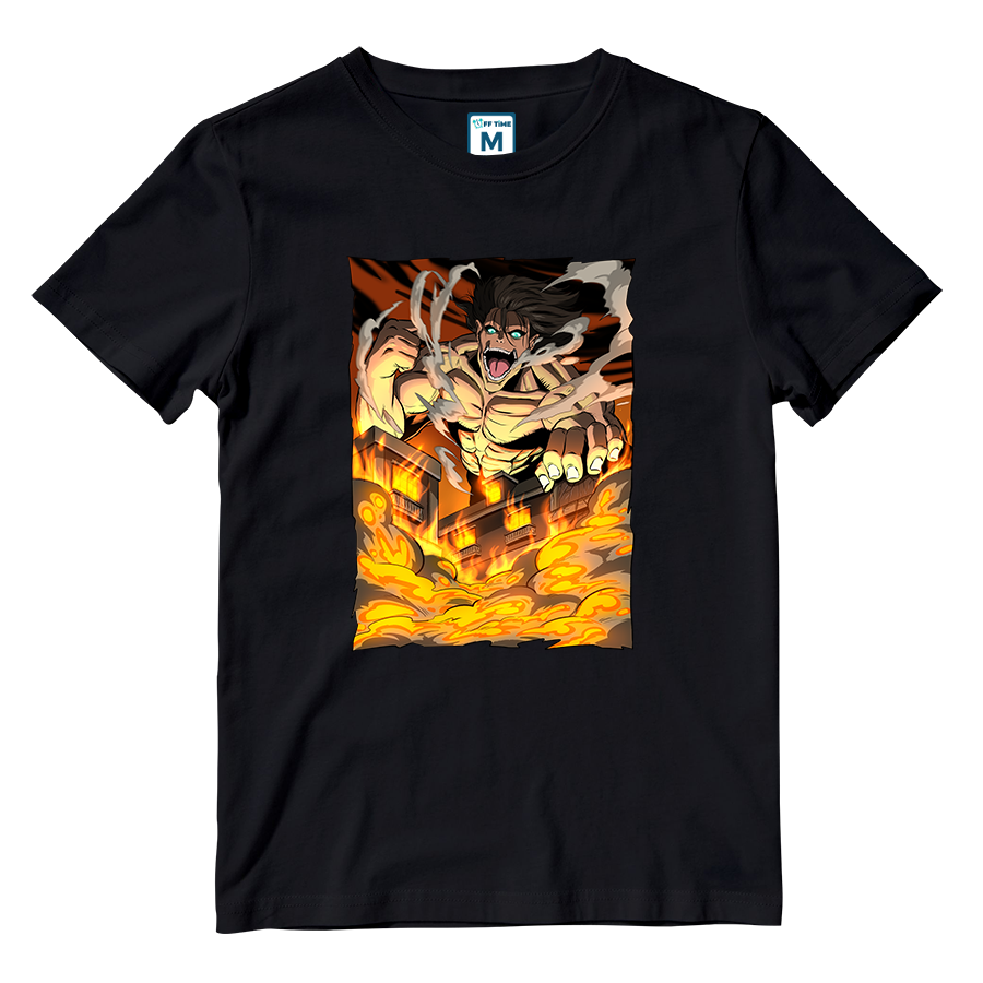 Cotton Shirt: Eren Attack Titan