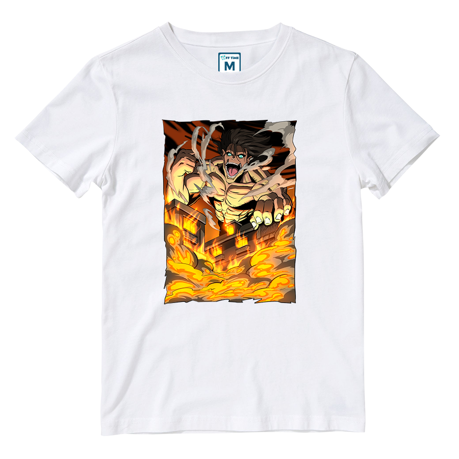 Cotton Shirt: Eren Attack Titan
