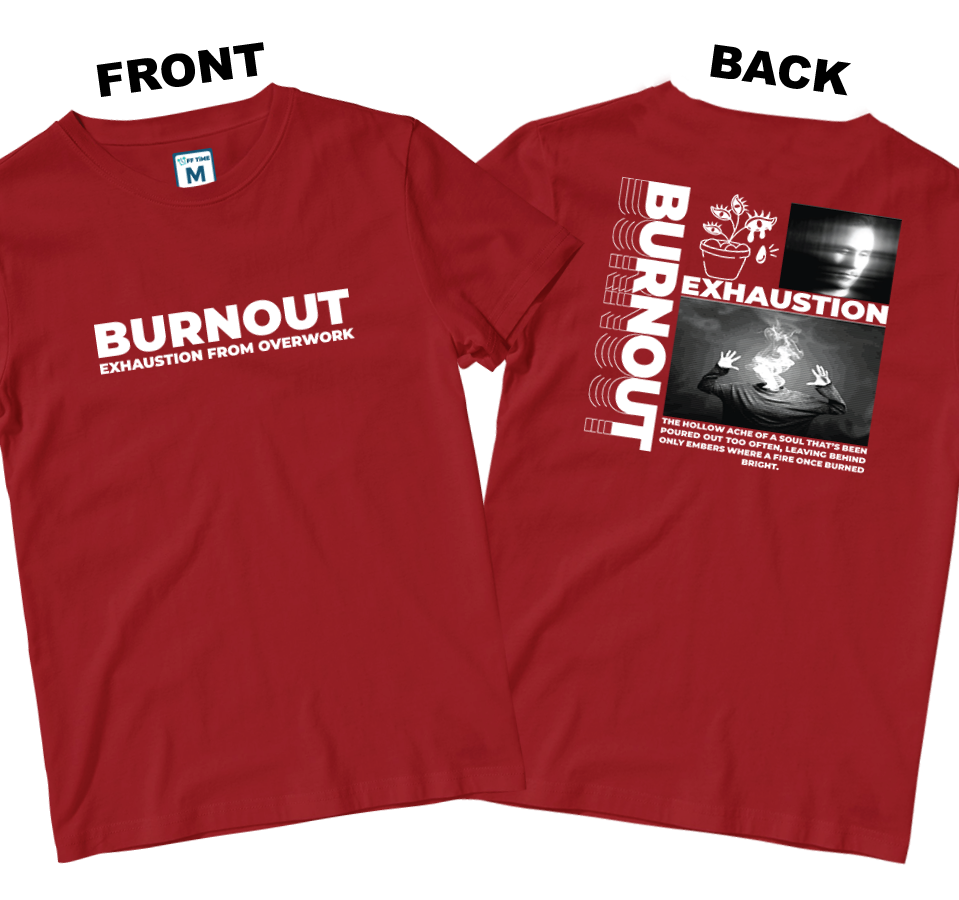 Cotton Shirt: Exhaustion (Front and Back)